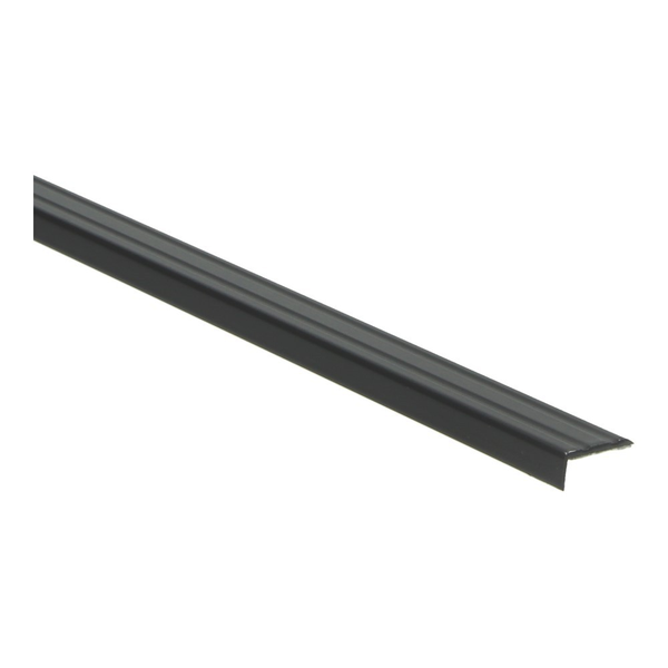 Hoeklijnprofiel zelfkl. 10 mm zwart 3m