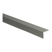 Duo-hoeklijn zelfkl. 24,5 x 30 mm RVS geborsteld 3m
