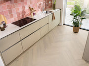Ambiant Spigato Viranto visgraat dryback warm beige