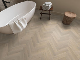 Ambiant Spigato Avanto visgraat smal dryback beige